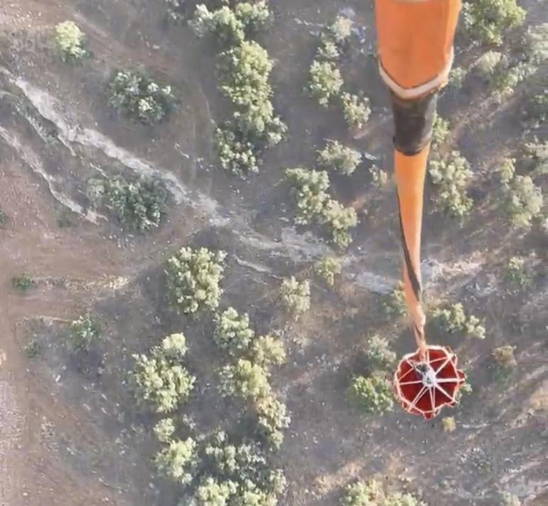 Mardin’deki örtü yangını kontrol altında