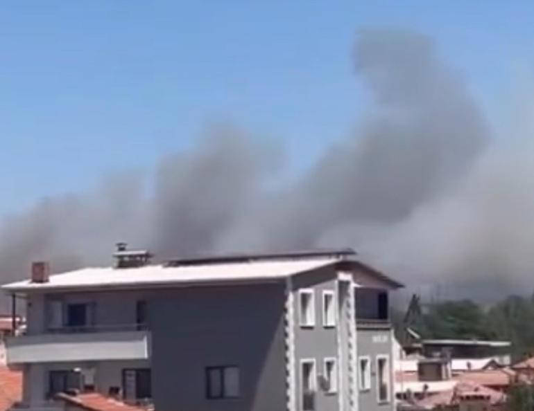 Manisadaki orman yangını 2’nci gününde