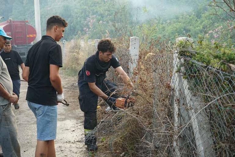 Antalya’daki orman yangını kontrol altında