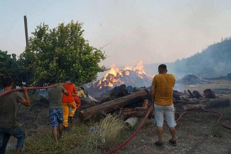 Antalya’daki orman yangını kontrol altında