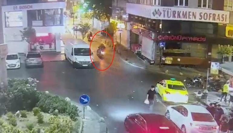 Kağıthane’de iki kardeşin alacaklılarının evini kurşunladığı anlar kamerada