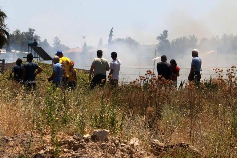 Antalya Aksuda orman yangını kontrol altında