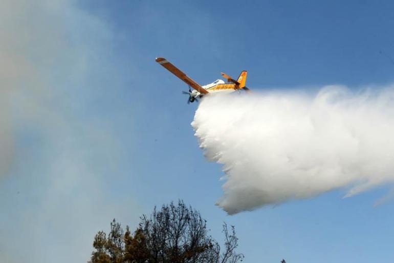 Antalya Aksuda orman yangını kontrol altında