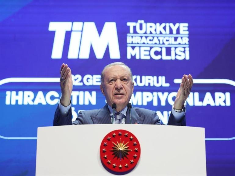 Cumhurbaşkanı Erdoğan: 2028 yılına kadar uzak ülkelere ihracatımızı 50 milyar dolara çıkarmayı hedefliyoruz
