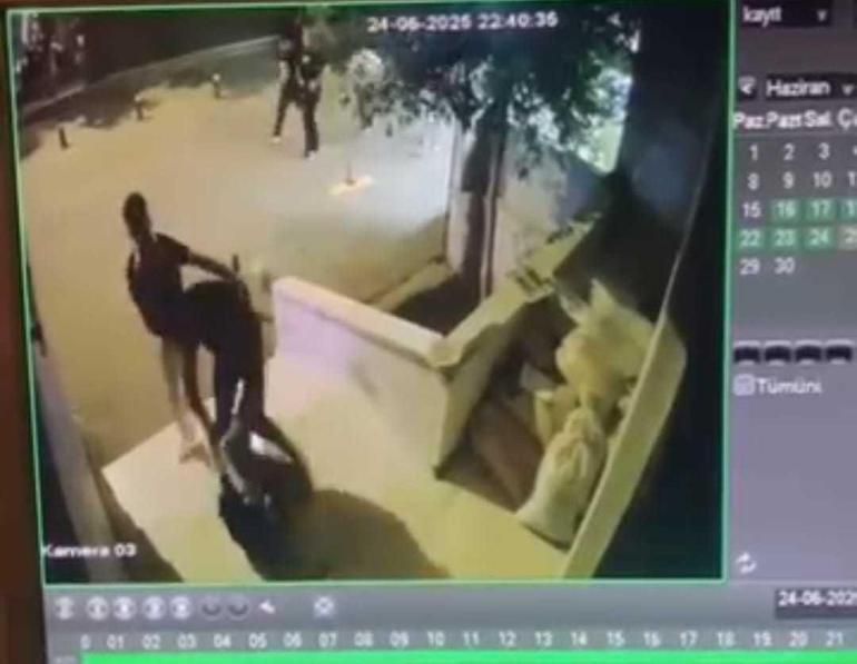 Yunusu bıçaklayan 3 şüpheli yakalandı; saldırı kamerada