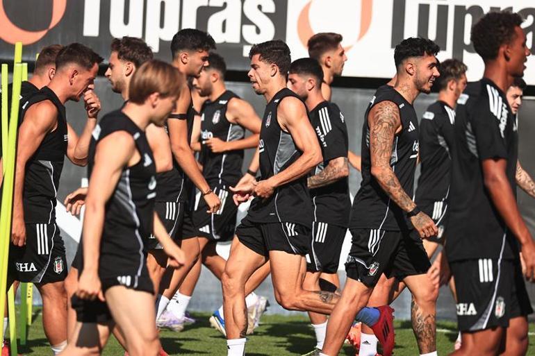Beşiktaş’ta yeni sezon hazırlıkları sürüyor