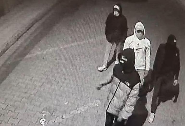 Büfeden sigara hırsızlığı kamerada: 5 gözaltı