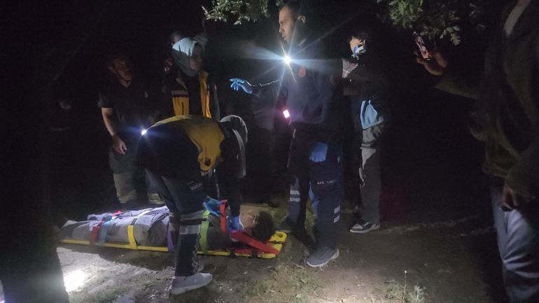 Dağda mahsur kalan 2 kardeş, 4 saat sonra kurtarıldı