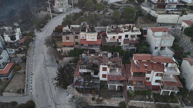 İzmirdeki orman yangını 3ncü gününde