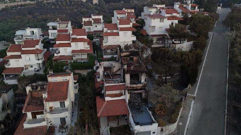 İzmirdeki orman yangını 3ncü gününde