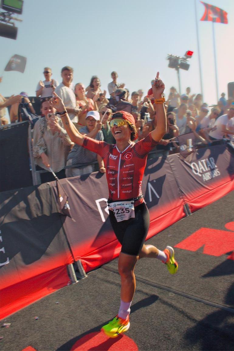 Merve Güney, IRONMAN France yarışında zirveye çıktı