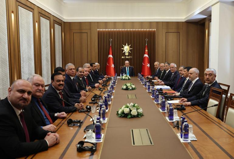 Cumhurbaşkanı Erdoğandan peş peşe önemli görüşmeler