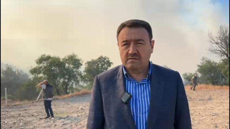 Kütahyada çıkan orman yangını kontrol altında