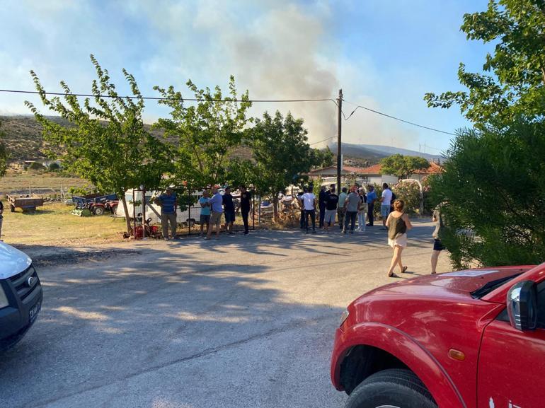 İzmirdeki orman yangını 2nci gününde