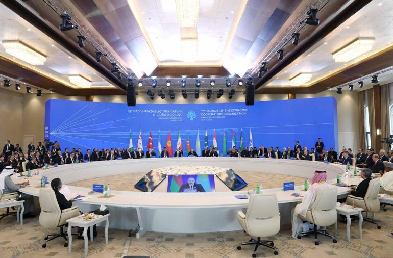Ekonomik İşbirliği Teşkilatı 17nci Zirvesi Azerbaycanda başladı