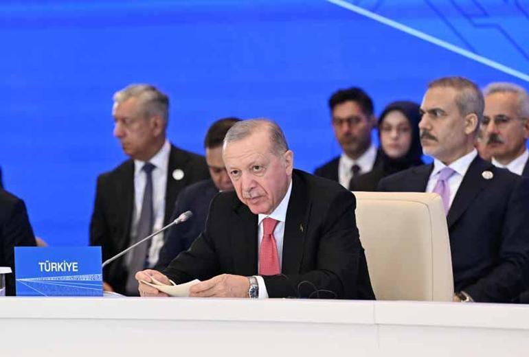 Cumhurbaşkanı Erdoğan: İsrailin mevcut yönetim altında hız verdiği saldırgan politikaları, bölgemizin huzur ve istikrarını tehdit ediyor