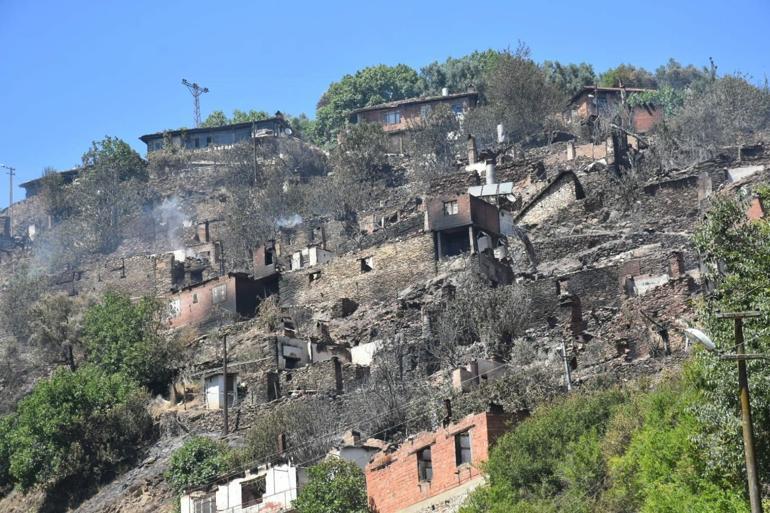 İzmir Ödemişteki orman yangını kontrol altında