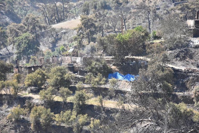 İzmir Ödemişteki orman yangını kontrol altında
