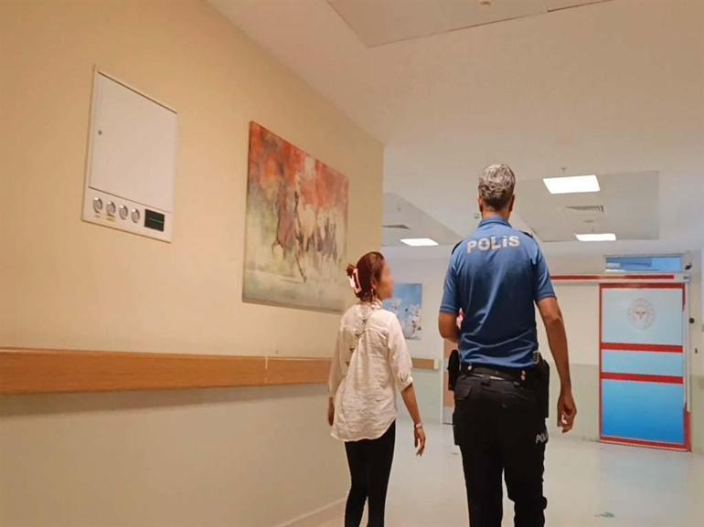 Parkta bıçakladığı kocasını elektrikli bisikletle hastaneye götürdü