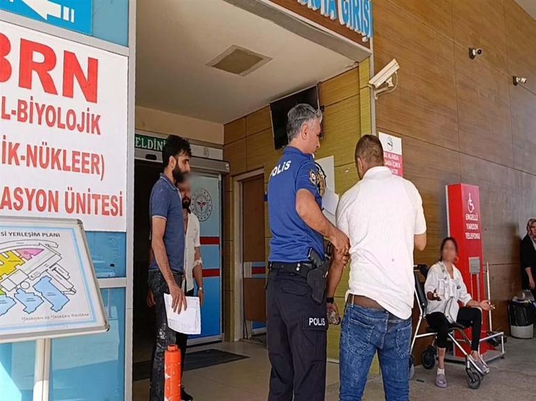 Parkta bıçakladığı kocasını elektrikli bisikletle hastaneye götürdü