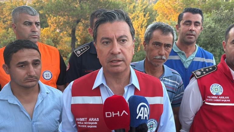 Milasta çıkan orman yangını kontrol altında