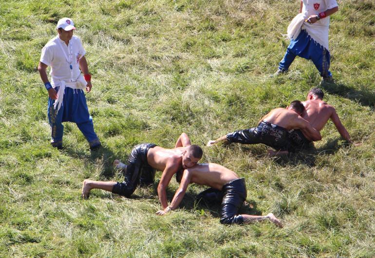 Kırkpınarda ikinci gün karşılaşmaları başladı