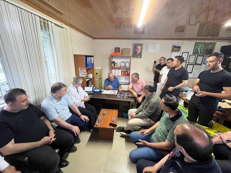 Kasapoğlu yangın bölgesinde