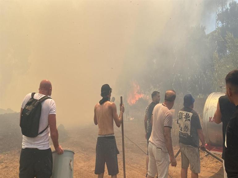 Antalyada orman yangını kontrol altında