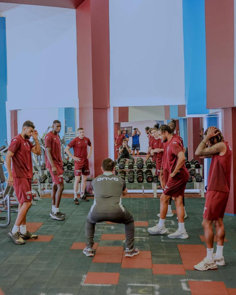 Trabzonspor’da yeni sezon hazırlıkları sürüyor