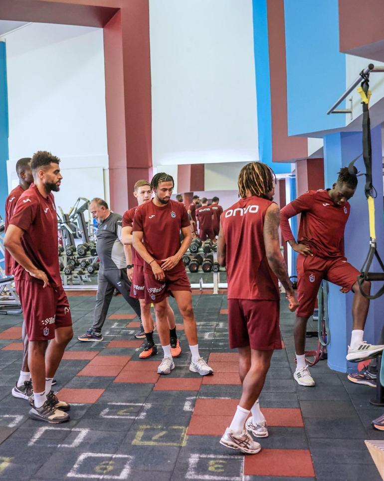 Trabzonspor’da yeni sezon hazırlıkları sürüyor