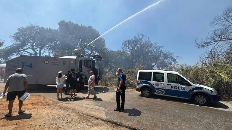 Antalyada orman yangını kontrol altında