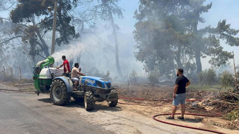 Antalyada orman yangını kontrol altında