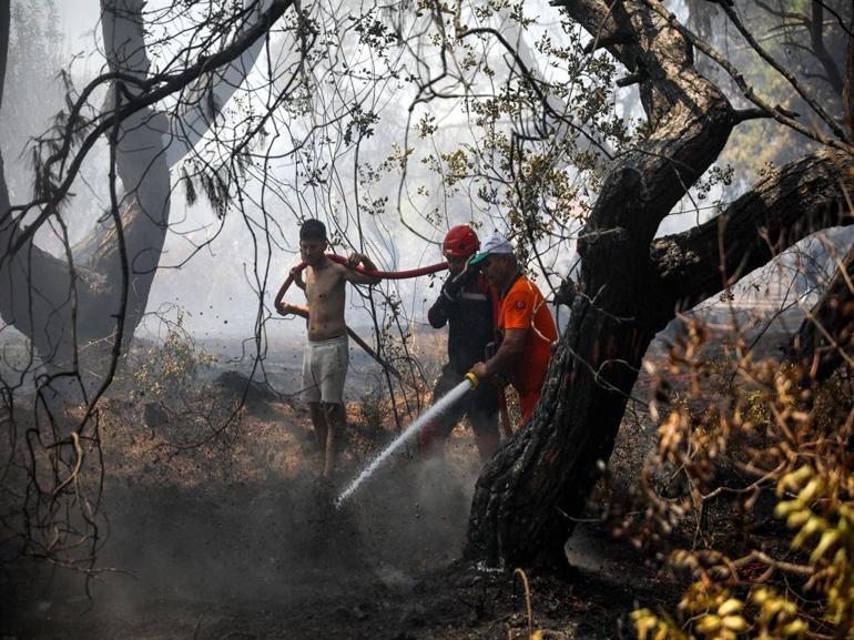 Antalyada orman yangını kontrol altında