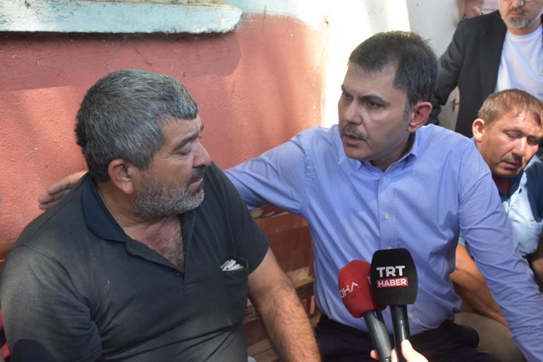 Bakan Kurum: Yangınlardan etkilenen 8 ilde toplamda 1168 bina zarar gördü