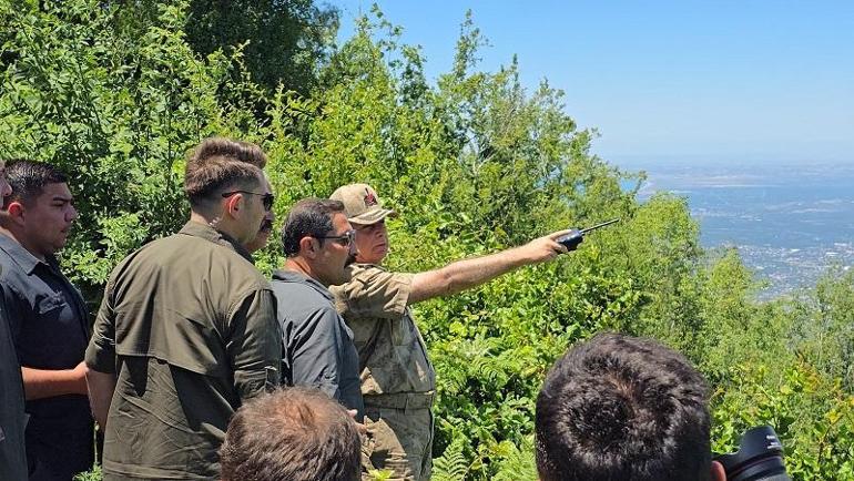 Hataydaki orman yangını 2nci gününde