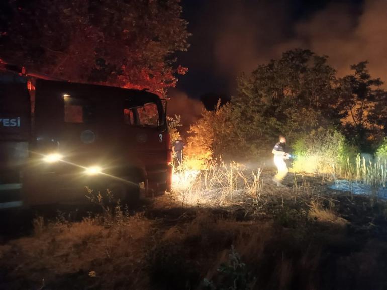 Bursa’da otluk alanda çıkan yangın ormana sıçradı: 20 dönüm alan zarar gördü