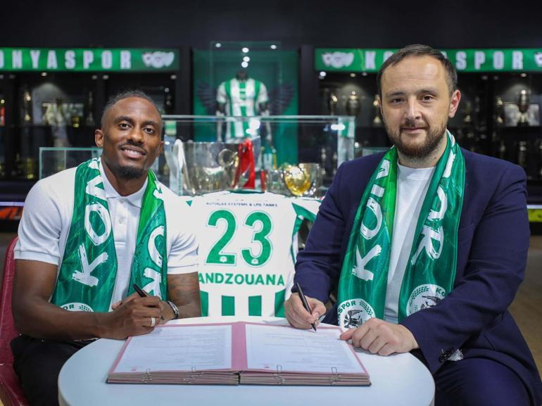 Konyaspor, Kongolu Yhoan Andzouanu renklerine bağladı