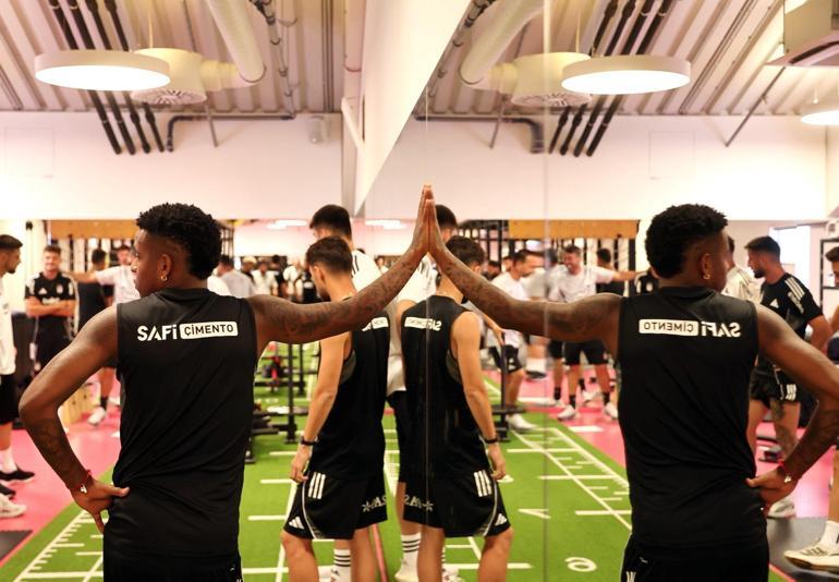 Beşiktaş günü tek antrenmanla tamamladı