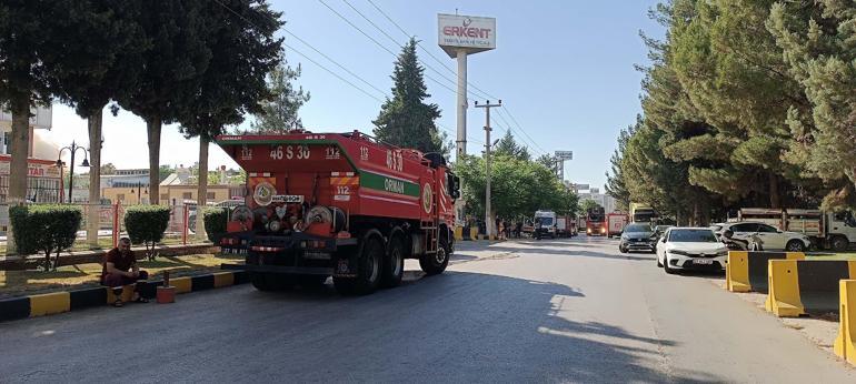 Gaziantep’te halı fabrikasında yangın
