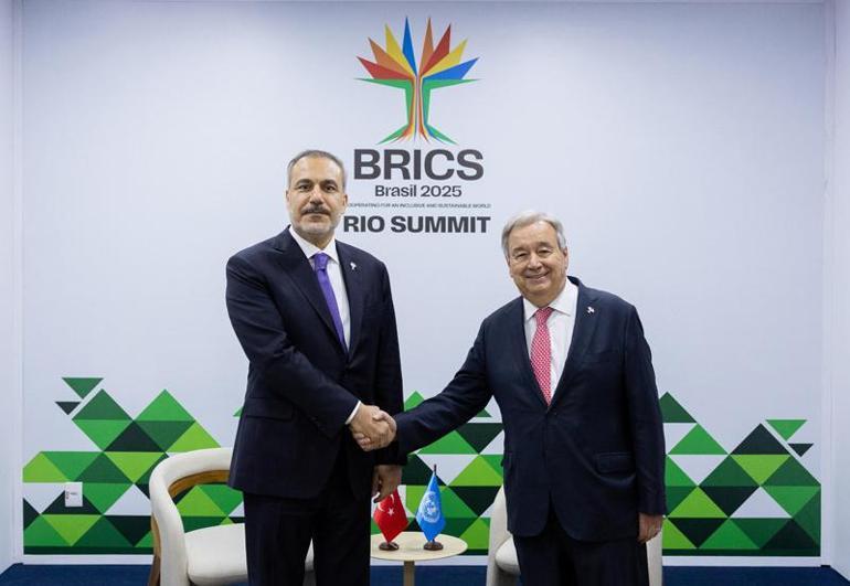 Bakan Fidan, Rus mevkidaşı Lavrov ile görüştü