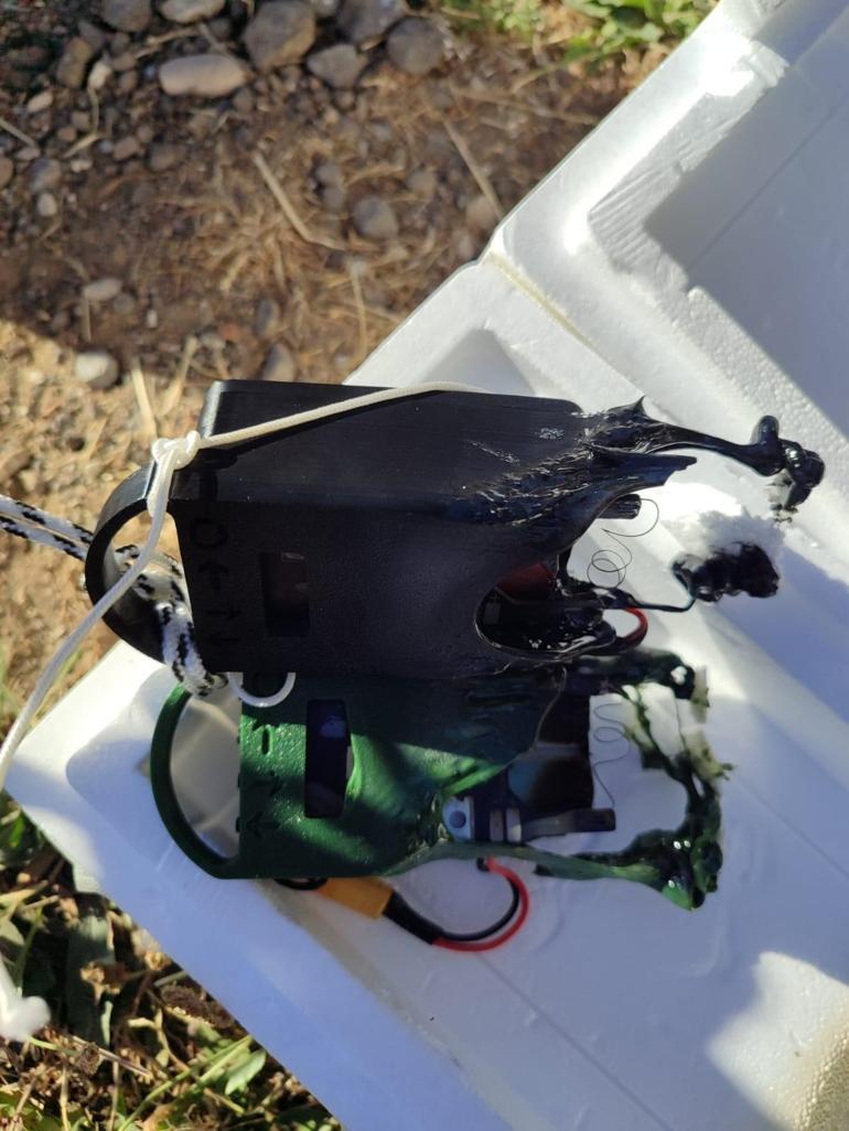 Gökyüzünden düşen paraşüte benzer nesne, meteoroloji balonu çıktı