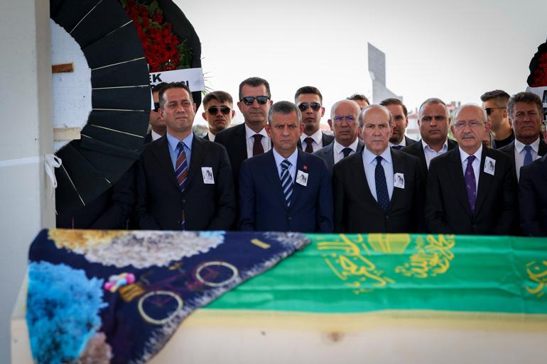 Özel ve Kılıçdaroğlu, cenaze törenine katıldı