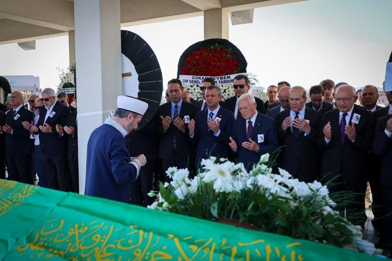 Özel ve Kılıçdaroğlu, cenaze törenine katıldı