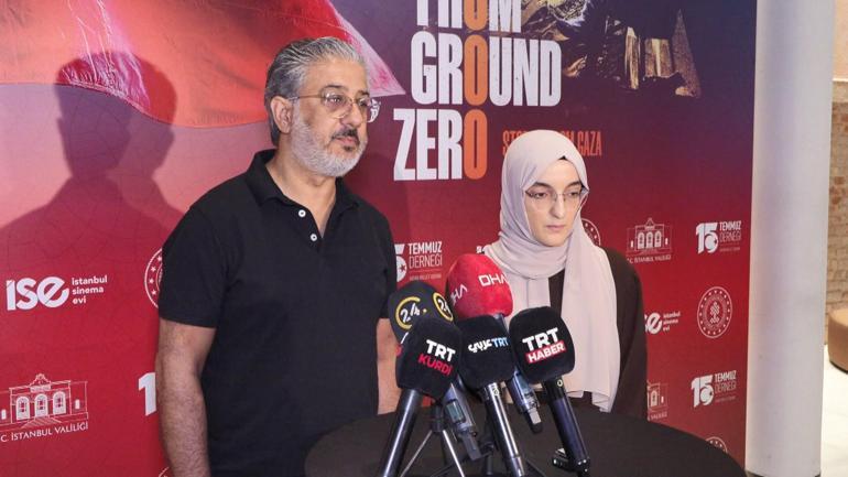 Gazzedeki soykırım, 15 Temmuz Direniş Sahnesinde perdeye taşındı