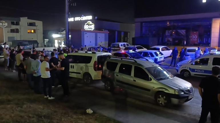 Alkollü sürücü yol verme tartışmasında 1 motosiklet ve 3 araca çarptı; kaza anı kamerada