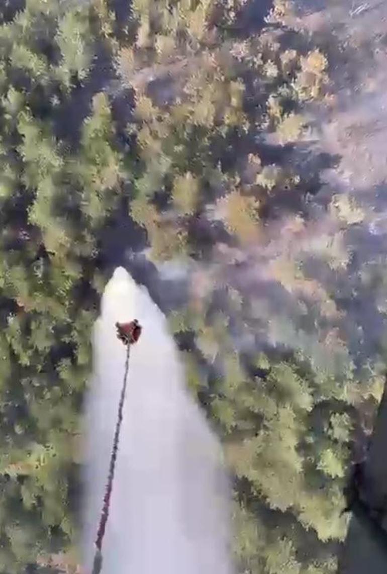 Balıkesirdeki orman yangını kontrol altına alındı