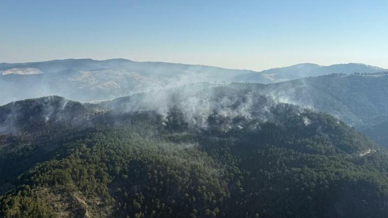 Balıkesirdeki orman yangını kontrol altına alındı