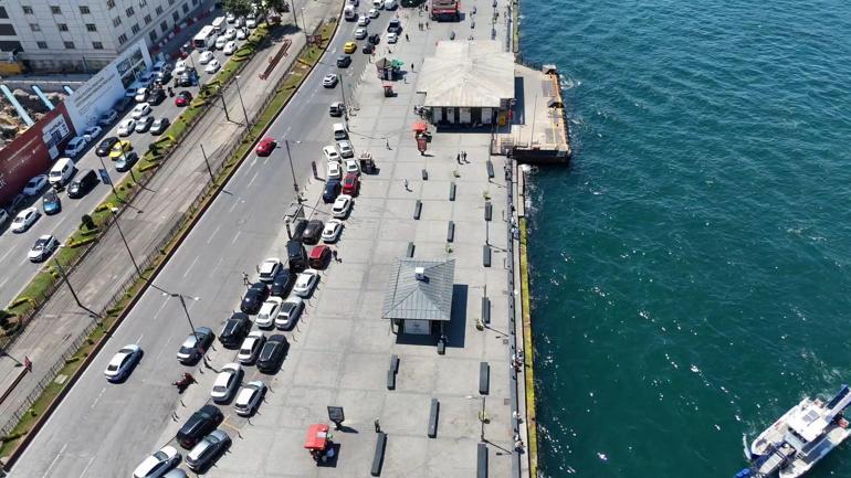 İstanbulda sıcak havadan bunalanlar sahillere akın etti