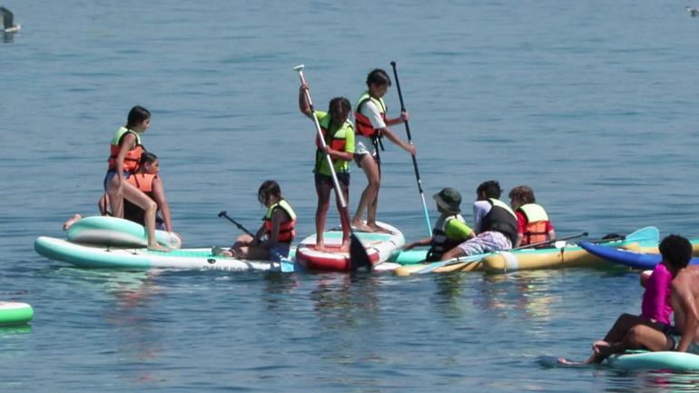 İstanbulda sıcak havadan bunalanlar sahillere akın etti