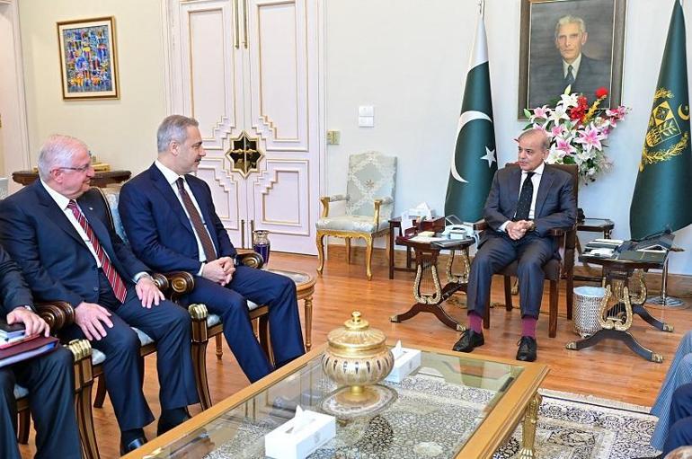 Fidan ve Güler, Pakistan Başbakanı Şerif ile görüştü